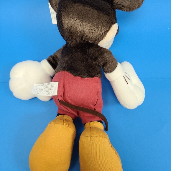 Disney Store Faux Mohair Deluxe Mickey Mouse Plush - Picture 4 of 6